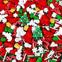 Sprinkles de Natal Mágico, 90 g - Azucren