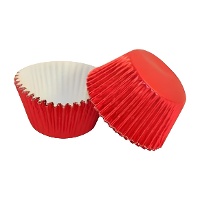 Cápsulas metalizadas para cupcakes 5,3 cm - 30 unidades