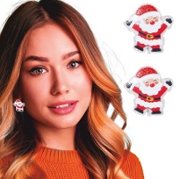 Brincos de Papai Noel Vermelhos - 1 par