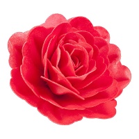 Bolacha rosa gigante 12,5 cm - Dekora - 1 peça