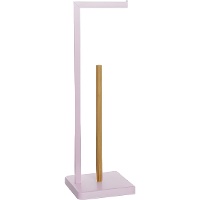 Suporte para papel higiénico com pé colorido 46 cm - 1 unid.