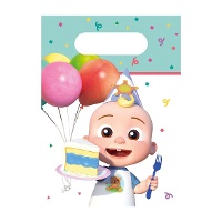 Sacos de papel Cocomelon - 4 unidades