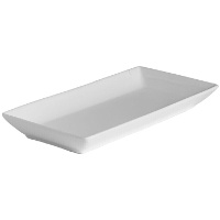 Fonte funda retangular de porcelana 36 x 15,5 cm - Vessia - 4 unidades