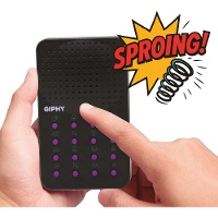 Caixa de som de brincadeira com 16 efeitos sonoros