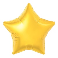 Balão estrela mate 48 cm - 1 unidade