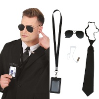 Conjunto de agente secreto - 4 peças