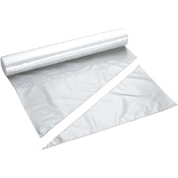 Manga de confeitar descartável 40 cm - 100 unidades