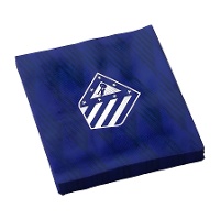 Guardanapos do Atlético de Madrid azul de 16,5 cm - 12 unidades