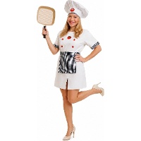Fato de chefe de cozinha para mulher