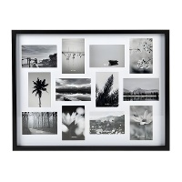 Moldura multi-fotos Paisagens para 12 fotos 10 x 15 cm - DCasa