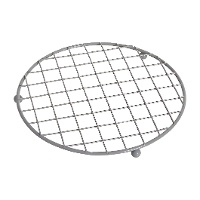 Individual de metal de 18 cm