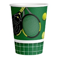 Copos de Tênis & Padel de 250 ml - 8 unidades
