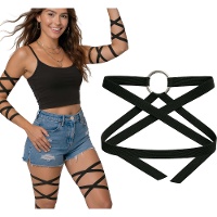 Fita preta para perna ou braço