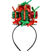 Tiara de Presentes de Natal