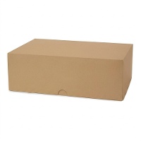 Caixa para 6 cupcakes cor kraft - 2 unidades