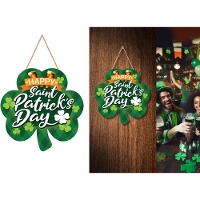 Letreiro de São Patrício em forma de trevo