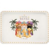 Bandejas de cartão dos Reis Magos, 34 x 25 cm - 2 unidades
