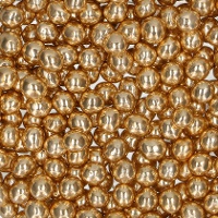 Sprinkles de pérolas de chocolate douradas - FunCakes - 60 g