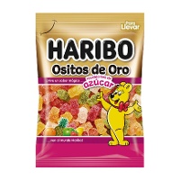 Ursinhos de goma cobertos de açúcar - Haribo Ursinhos de Ouro - 100 g