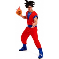 Fato de guerreiro vermelho para homem