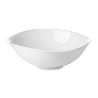 Saladeira de 27 cm em opalina branca