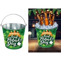 Balde de gelo de São Patrício 23 x 19 cm