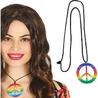 Colar hippie multicolorido