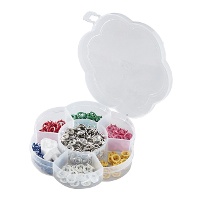 Pregadeiras de 0,8 cm com floreira - Prym - 60 pares