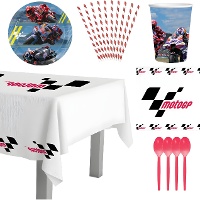 Pack para festa MotoGP - 8 pessoas