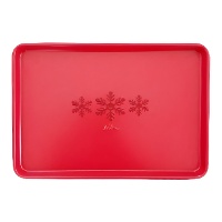 Forma retangular de Natal 39,5 x 27 x 2,4 cm - Decorar