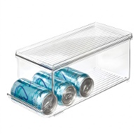 Organizador de bebidas 34,3 x 13,6 x 14,5 cm com tampa