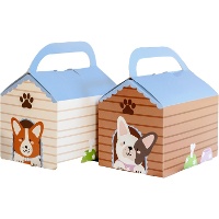 Caixa de cartão para casota de cão - 6 unid.