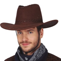 Chapéu clássico de cowboy de cor - 56 cm