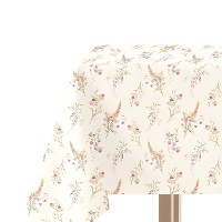Toalha de mesa 2,00 x 1,45 m em tecido floral