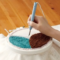 Moldura para agulha de punção com pernas de 18 cm - Clover