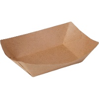 Taças ovais de cartão de 8,5 x 5,5 x 3,5 cm - 6 unidades