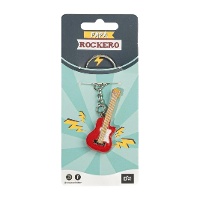 Porta-chaves de guitarra elétrica Papá Rockero - 1 unidade