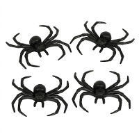 Aranhas de 7 cm - 4 unidades