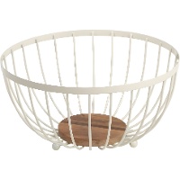 Fruteira de 25 cm da Bois & Terre, estilo nórdico
