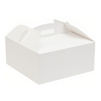 Caixa de 25,5 x 25,5 x 10 cm para bolo com alça - Hilarious