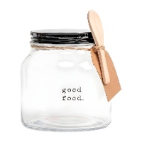 Frasco de 0,6 L com colher Bom alimento