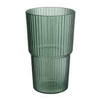 Copo acrílico de 550 ml com riscas